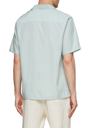 Back View - Click To Enlarge - THEORY - ‘NOLL’ FLOW SHORT SLEEVE SHIRT