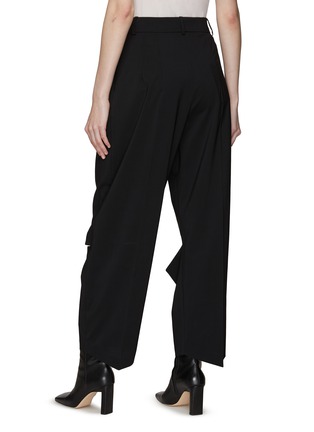 Back View - Click To Enlarge - A.W.A.K.E. MODE - FLAT FRONT SLIT DETAIL HIGH RISE PANTS