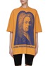 Main View - Click To Enlarge - ACNE STUDIOS - OVERSIZE COMPOSER PRINT SHORT SLEEVE COTTON JERSEY T-SHIRT