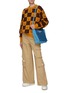 Figure View - Click To Enlarge - ACNE STUDIOS - Face Logo Checkerboard Wool Knit Crewneck Sweater
