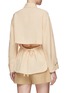 Back View - Click To Enlarge - VINCE - Tie back linen shirt