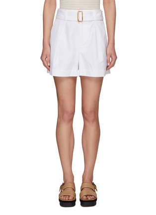 Main View - Click To Enlarge - VINCE - Belted Twill Safari Shorts