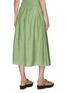 Back View - Click To Enlarge - VINCE - Smocked Midi Skirt