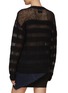 Back View - Click To Enlarge - RTA - CREWNECK STRIPE DETAIL MOHAIR SWEATER