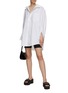 Figure View - Click To Enlarge - ALEXANDER WANG - French Cuff Cotton Oversized Shirt