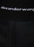 ALEXANDER WANG - Logo Elastic Waist Pleated Cotton Blend Culottes
