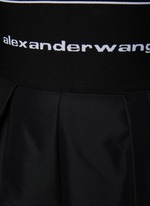 Logo Elastic Waist Safari Shorts 