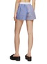 Back View - Click To Enlarge - T BY ALEXANDER WANG - Colour-Blocking Striped Cotton Boxer Shorts