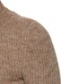 T BY ALEXANDER WANG - Hybrid Short Sleeved Cardigan Alpaca Wool Blend Knit Pullover