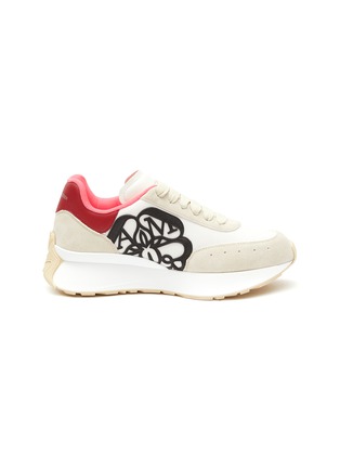 Main View - Click To Enlarge - ALEXANDER MCQUEEN - Sprint' Low-Top Leather Sneakers