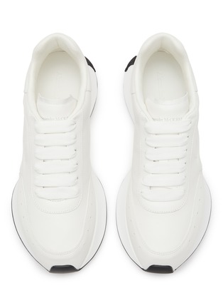 Detail View - Click To Enlarge - ALEXANDER MCQUEEN - ‘Sprint' low-top leather sneakers