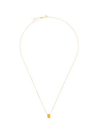 Main View - Click To Enlarge - GENTLE DIAMONDS - ‘Esma' Lab-grown diamond 18k gold necklace