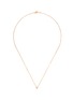 Main View - Click To Enlarge - GENTLE DIAMONDS - ‘Taffy' Lab-grown diamond 18k rose gold necklace
