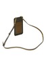 Detail View - Click To Enlarge - ANYA HINDMARCH - Return To Nature' Compostable Leather Phone Pouch — Dark Olive