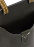 Detail View - Click To Enlarge - ANYA HINDMARCH - Return To Nature' Compostable Leather Phone Pouch — Dark Olive