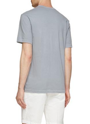 Back View - Click To Enlarge - JAMES PERSE - Cotton Crewneck T-Shirt