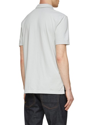 Back View - Click To Enlarge - JAMES PERSE - Cotton Polo Shirt