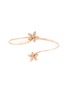 BEE GODDESS - ‘Apple Seed' diamond 14k rose gold bracelet
