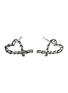 Main View - Click To Enlarge - JOHN HARDY - ‘Classic Chain Manah' Sterling Silver Heart Stud Earrings
