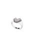JOHN HARDY ‘Classic Chain Manah' Diamond Sterling Silver Ring