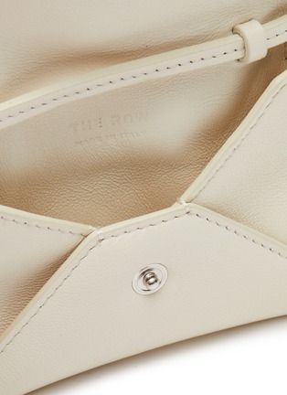 Detail View - Click To Enlarge - THE ROW - ‘Mini Envelope' leather crossbody pouch