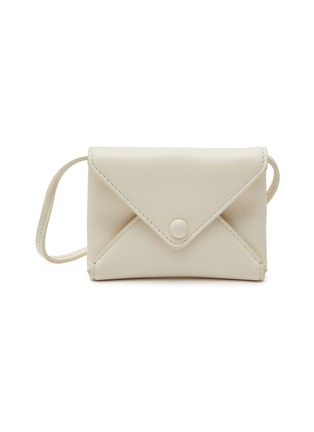 Main View - Click To Enlarge - THE ROW - ‘Mini Envelope' leather crossbody pouch