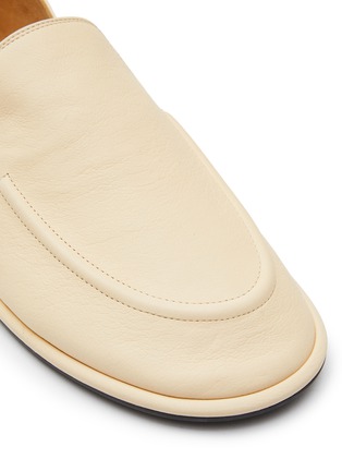 Detail View - Click To Enlarge - THE ROW - ‘Canel' vegan leather flat loafers