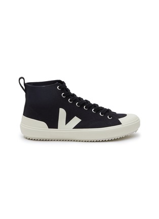 Main View - Click To Enlarge - VEJA - ‘NOVA HL’ HI TOP LACE UP CANVAS SNEAKERS