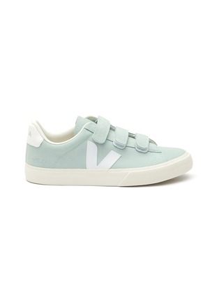 Main View - Click To Enlarge - VEJA - ‘RECIFE’ LOW TOP TRIPLE VELCRO CHROMEFREE LEATHER SNEAKERS