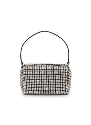 Main View - Click To Enlarge - ALEXANDER WANG - ‘Heiress' rhinestone embellished medium pouch