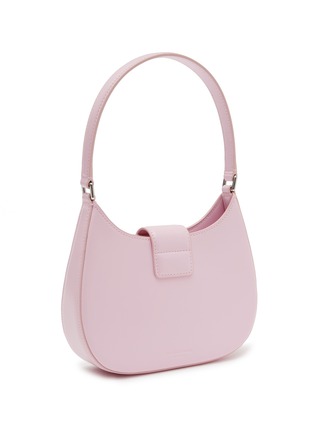Detail View - Click To Enlarge - ALEXANDER WANG - ‘W Legacy' crystal embellished logo small leather hobo bag