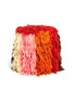 Detail View - Click To Enlarge - COLVILLE - Big Shaggy Pouf – Striped