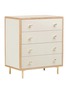 Main View - Click To Enlarge - JASON MILLER - CLASSON TALL WHITE OILED OAK CHEST
