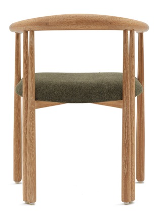 Detail View - Click To Enlarge - JASON MILLER - ELLIOT WHITE OILED OAK DINING CHAIR