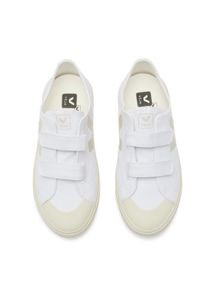 Figure View - Click To Enlarge - VEJA - ‘Ollie' double Velcro kids canvas sneakers