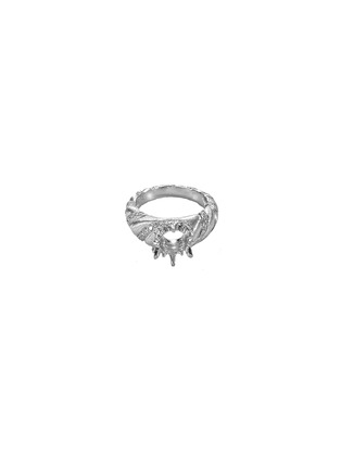 Main View - Click To Enlarge - BUCCELLATI - Diamond 18k gold ring
