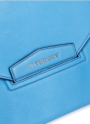 Detail View - Click To Enlarge - GIVENCHY - Antigona leather envelope clutch