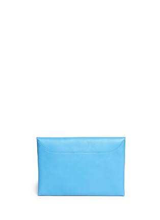 Back View - Click To Enlarge - GIVENCHY - Antigona leather envelope clutch