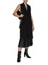 Figure View - Click To Enlarge - MM6 MAISON MARGIELA - HALTER BACKLESS LONG TAILORING GILET