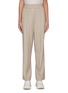 Main View - Click To Enlarge - BRUNELLO CUCINELLI - HIGH RISE ELASTICATED WAISTBAND CREPE PANTS