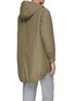 Back View - Click To Enlarge - BRUNELLO CUCINELLI - LONG SLEEVE WATER RESISTANT HOODED PARKA