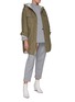 Figure View - Click To Enlarge - BRUNELLO CUCINELLI - LONG SLEEVE WATER RESISTANT HOODED PARKA