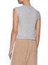 Back View - Click To Enlarge - BRUNELLO CUCINELLI - SLEEVELESS ROUND NECK KNITTED TOP