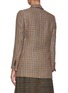 Back View - Click To Enlarge - BRUNELLO CUCINELLI - SINGLE BREASTED HOUNDSTOOTH BLAZER