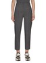 Main View - Click To Enlarge - BRUNELLO CUCINELLI - PLEATED FRONT SLIM FIT TAILORED PANTS