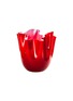 Main View - Click To Enlarge - VENINI - Fazzoletto Opalini Glass Vase 700.02 — Red