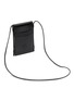 Detail View - Click To Enlarge - ALEXANDER MCQUEEN - ‘The Curve' micro leather phone pouch