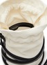 Detail View - Click To Enlarge - ALEXANDER MCQUEEN - ‘Soft Curve' drawstring leather bucket bag