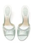 Detail View - Click To Enlarge - RENÉ CAOVILLA - ‘Chandelier' strass embellished satin sandals