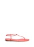Main View - Click To Enlarge - RENÉ CAOVILLA - Cupido crystal T-strap flat sandals